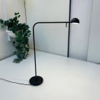 Matte Black Vibia 1655 LED Table Lamp