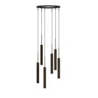 Audo Tubulaire Chandelier 6 Random
