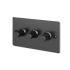 Buster + Punch 3G Dimmer Switch Smoked Bronze Linear