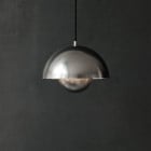 &Tradition Flowerpot VP1 Anniversary Edition Pewter Pendant In Situ