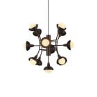 Bert Frank Eos 13-Light Chandelier Dark Bronze