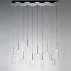 Axolight Spillray 10 Linear Suspension Light Crystal