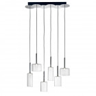 Axolight Spillray 6 Suspension Crystal