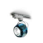 Fabbian Beluga Single Track Light - Blue