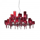 Axolight Spillray 30 Suspension Red