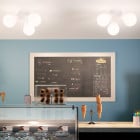 KDLN Atomium Wall/Ceiling Light in Restaurant