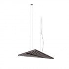 Vibia Rhythm Horizontal LED Suspension - Medium, Brown