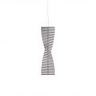 Vibia Rhythm Vertical LED Suspension - Medium, Brown