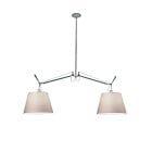 Artemide Tolomeo Basculante Suspension 32 Parchment