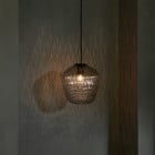 &Tradition Blown SW4 Pendant Against Dark Wall