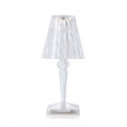 Kartell Battery LED Table Lamp - Crystal