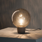 Zero Shibuya Table Lamp Grey/Grey glass