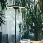 Marset Ginger P LED Floor Lamp Lifestyle Side Table