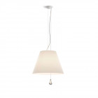 Luceplan Lady Costanza Suspension Light in White