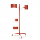 Moooi Statistocrat Floor Lamp LED RAL 2002 Vermilion