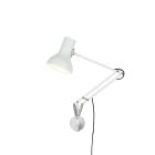 Anglepoise Type 75 Mini Lamp with Wall Bracket Alpine White