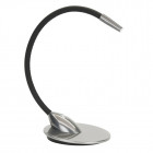 Original BTC Nimbus Table Lamp Adonised Titanium/Black Leather