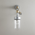 Original BTC Well Glass Wall Light Clear