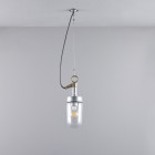 Original BTC Well Glass Pendant Clear Off