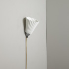 Original BTC Hector Pleat Portable Wall Light Medium Off