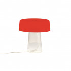 Prandina Glam Table Lamp Small T1 Opal Red
