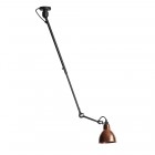 DCW éditions Lampe Gras 302 Ceiling Light Raw Copper
