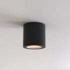 Astro Kos Round Ceiling Light Textured Black