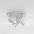 Astro Ascoli Triple Round Ceiling Light Textured White