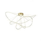 Axolight Hoops LED Ceiling Light 3 Rings - Gold