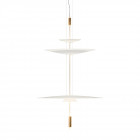 Vibia Flamingo 1560 LED Pendant Gold