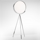 Flos Superloon LED Floor Lamp Chrome