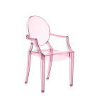 Kartell Kids Lou Lou Ghost Chair Pink