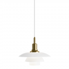 Louis Poulsen PH 3½-3 Glass Pendant Brass