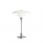 Louis Poulsen PH 3½-2½ Glass Table Lamp Chrome