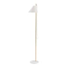 Louis Poulsen Yuh LED Floor Lamp Brass / White