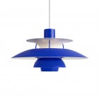 Louis Poulsen PH 5 Pendant Monochrome Blue