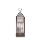 Kartell Lantern LED Portable Table Lamp Smoke