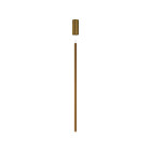 Panzeri To-Be LED Pendant 2cm Bronze