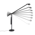 HAY Fifty-Fifty LED Table Lamp Soft Black