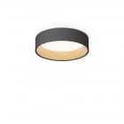 Vibia Duo Round LED Ceiling Light Small 4870 Graphite