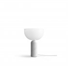 New Works Kizu Table Lamp Small White Marble