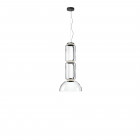 Flos Noctambule Low Cylinder and Bowl LED Pendant S2