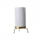 Fritz Hansen PM-02 Planner Table Lamp Untreated Brass