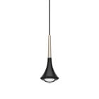 Lodes Rain LED Pendant Black/ Champagne