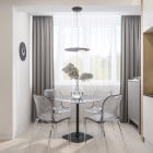 Axolight Kwic LED Suspension Light Above Dining Table