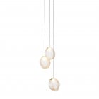 Bocci 73V Series Multi 3 Pendants Clear