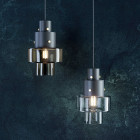 Diesel Living with Lodes Gask Pendant Army Green and Transparent