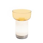 Artemide Bontà Portable LED Table Lamp - Topaz Bowl