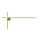Flos Coordinates LED Wall Light - W2 Champagne