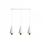 Petite Friture Cherry LED Linear Pendant White & Gold